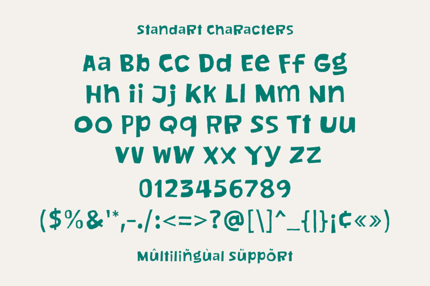 Rugmelt Font