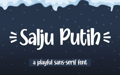Salju Putih Font