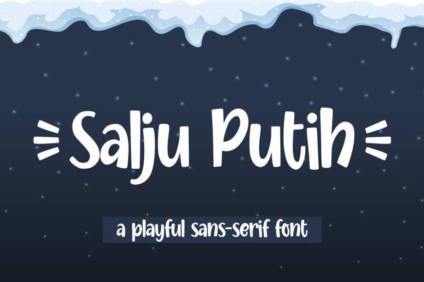 Salju Putih Font