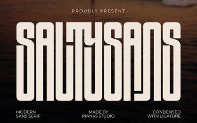Salty Sans Font