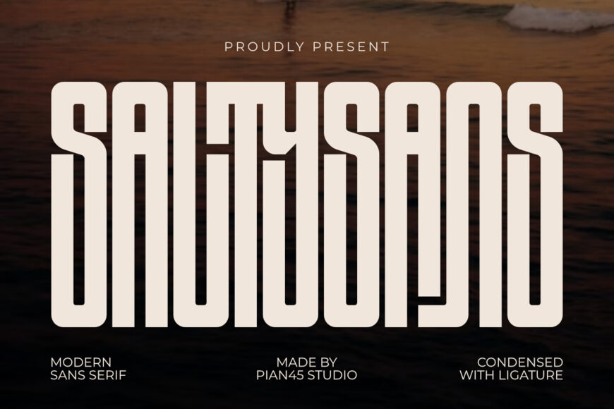 Salty Sans Font