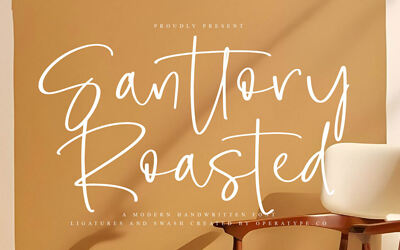 Santtory Roasted Font