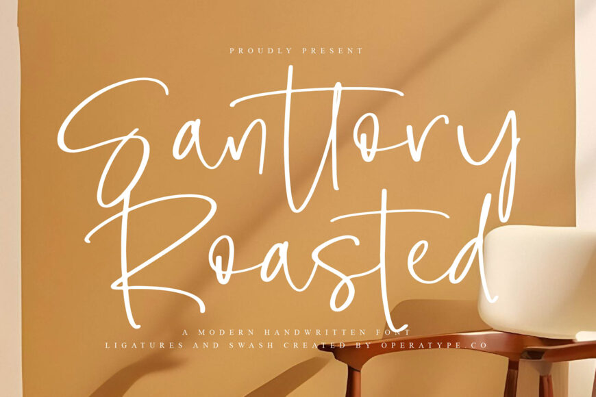 Santtory Roasted Font