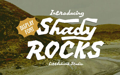 Shady Rocks Font