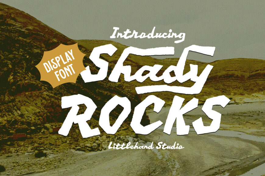 Shady Rocks Font