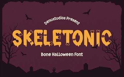 Skeletonic Font