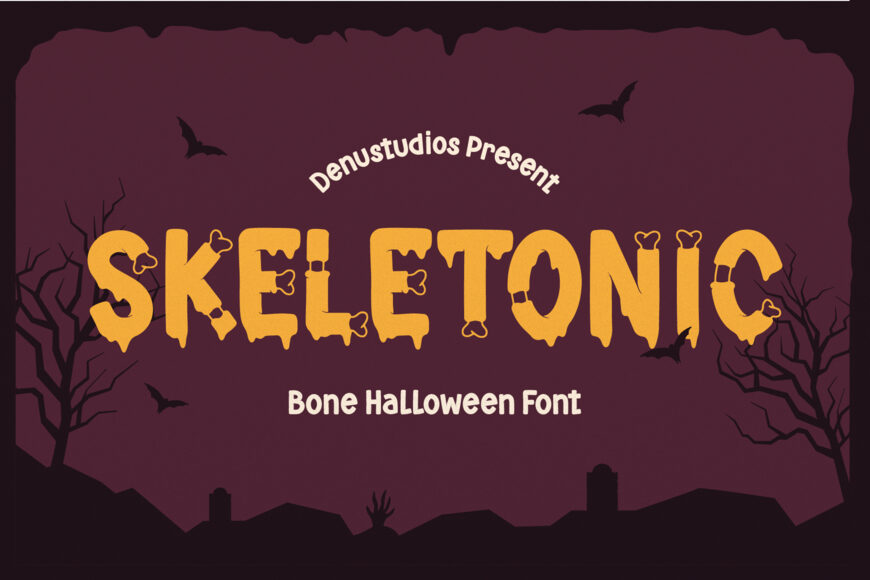 Skeletonic Font