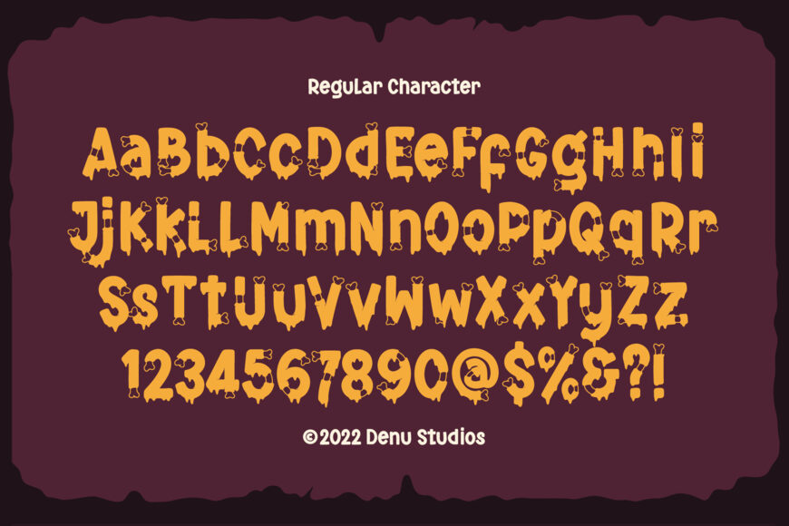 Skeletonic Font