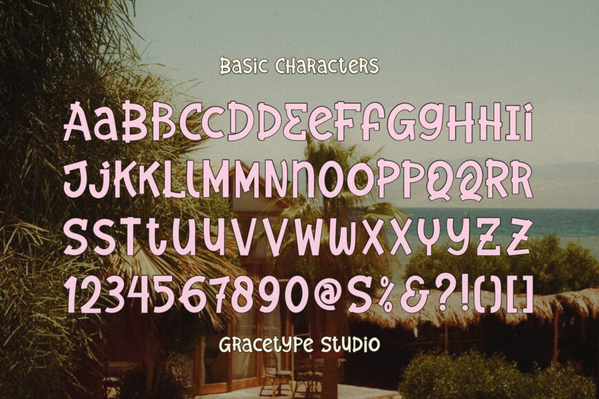 Solagrain Analog Font