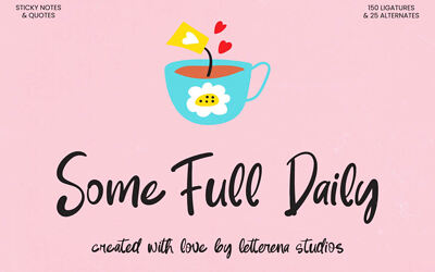 Some Full Daily Font
