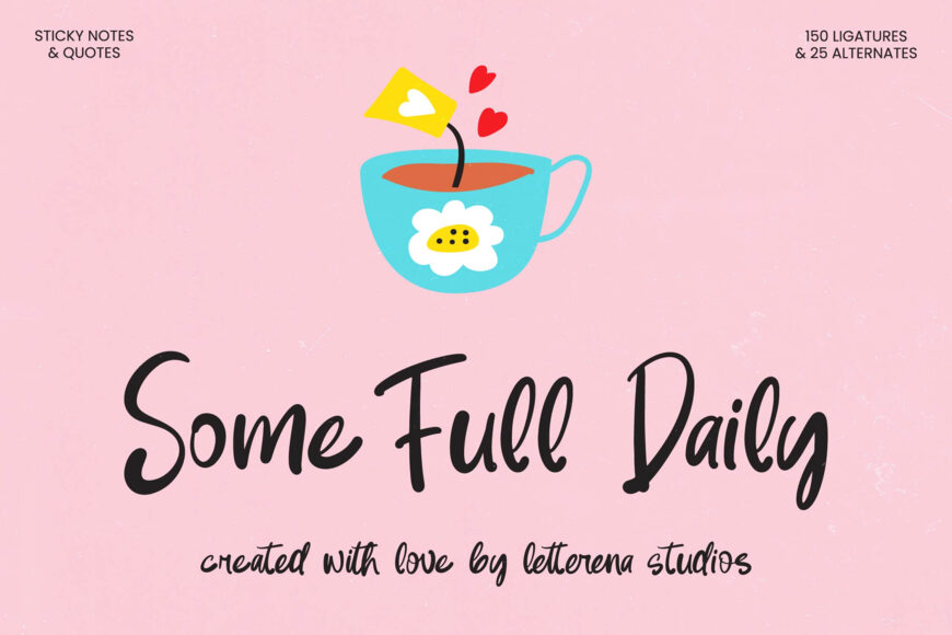 Some Full Daily Font