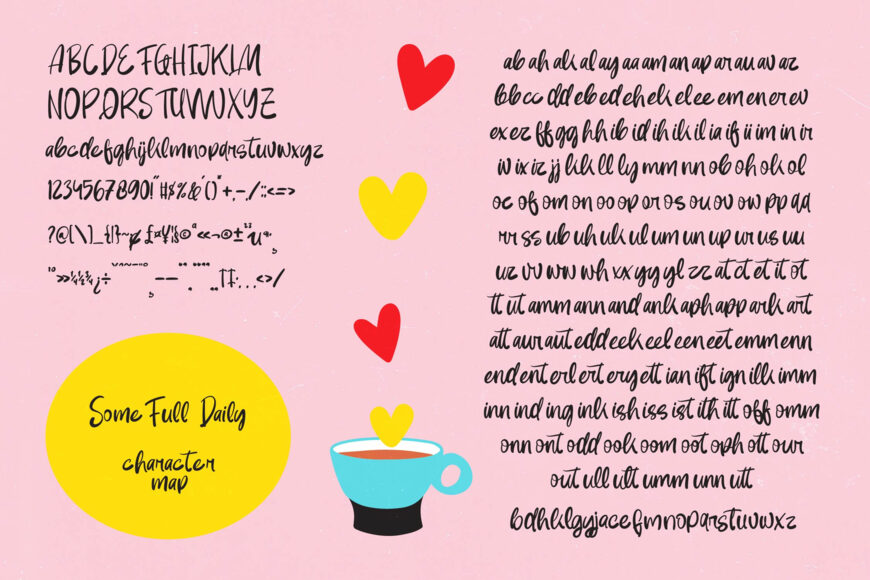 Some Full Daily Font