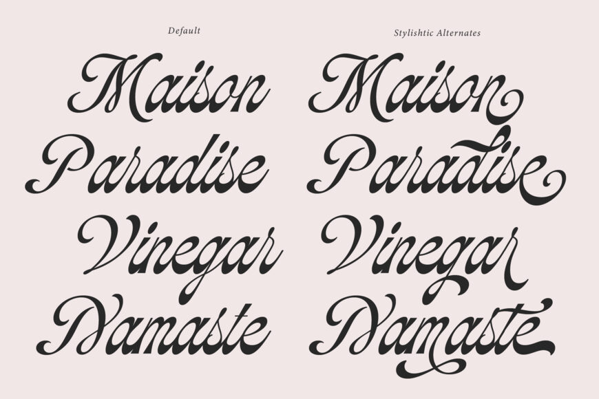 Soulmate Palms Font