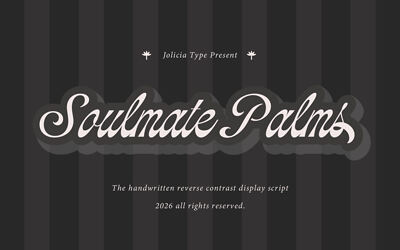 Soulmate Palms Font