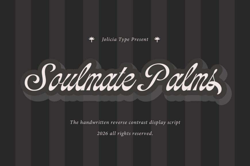 Soulmate Palms Font