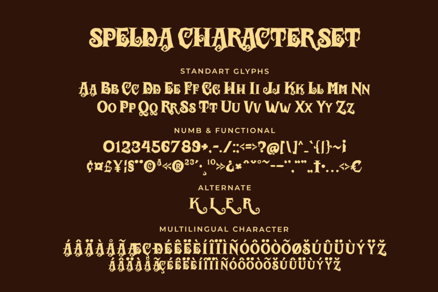Spelda Font