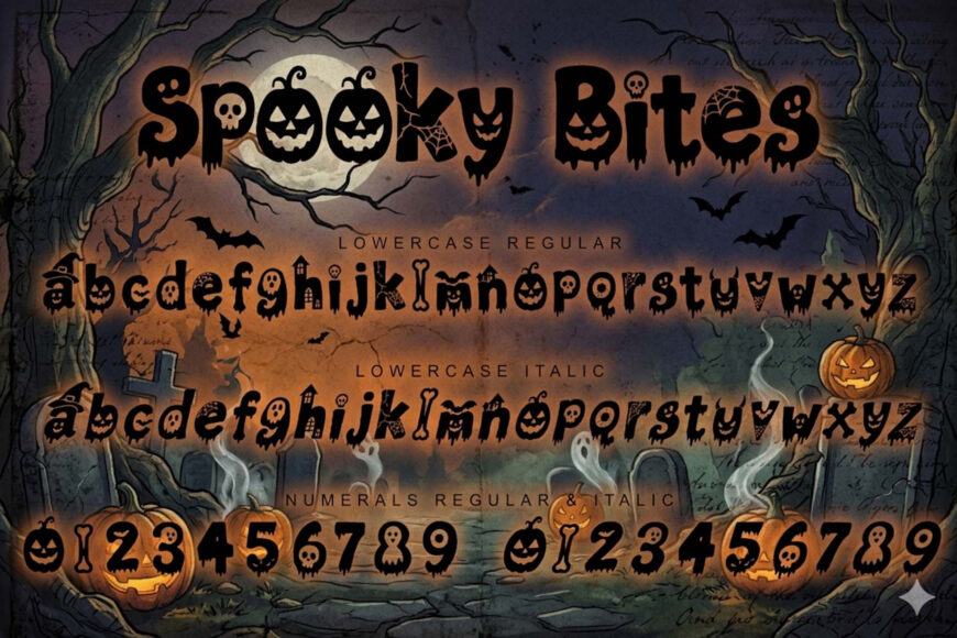 Spooky Bites Font