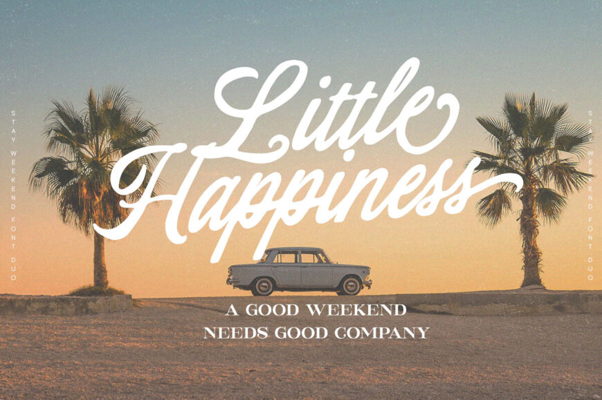 Stay Weekend Font Duo
