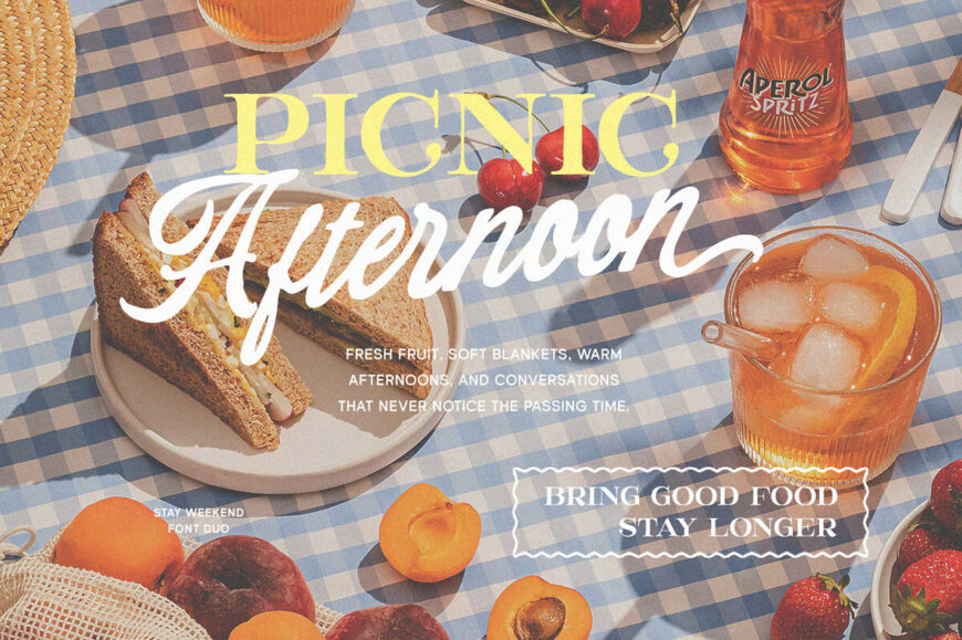 Stay Weekend Font Duo