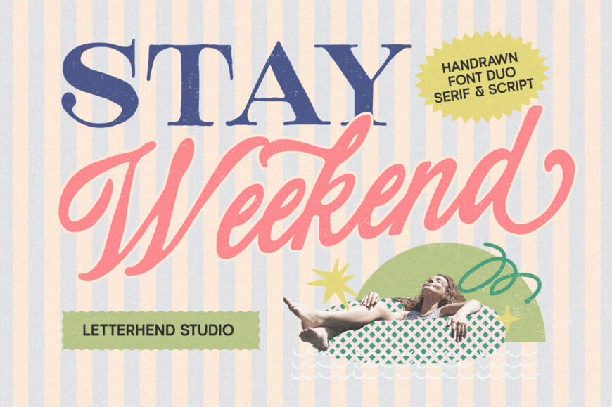 Stay Weekend Font Duo