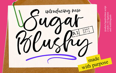 Sugar Blushy Font