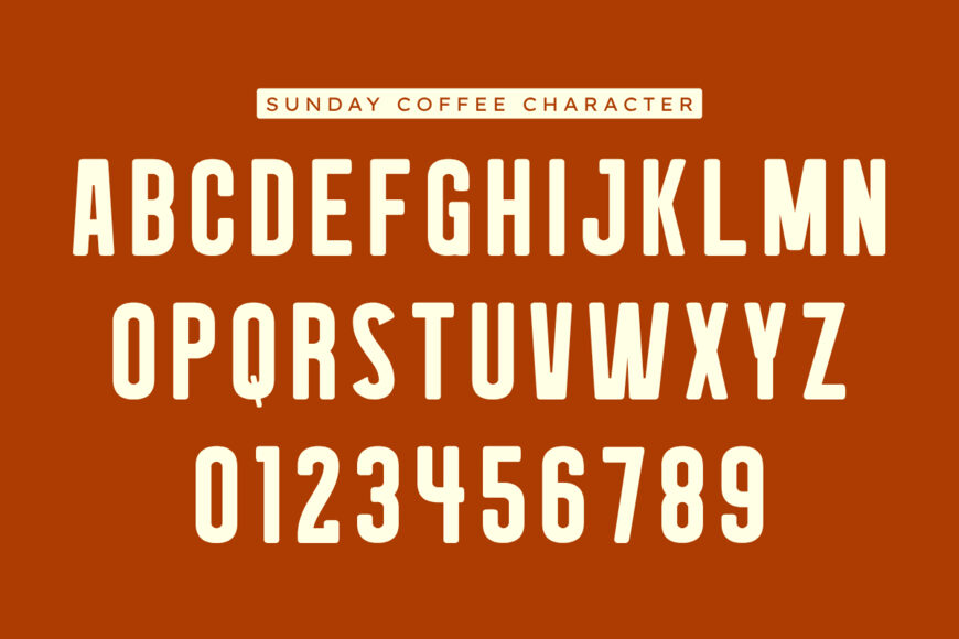 Sunday Coffee Font
