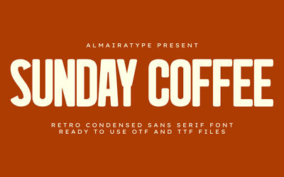Sunday Coffee Font