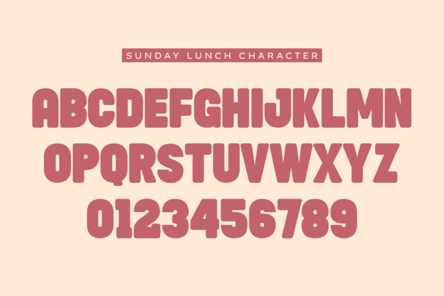 Sunday Lunch Font