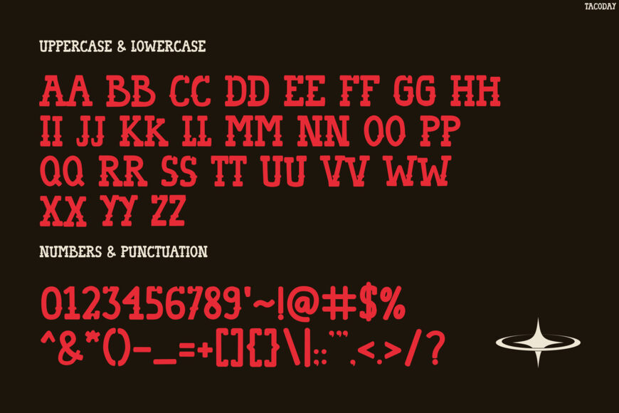 Tacoday Font