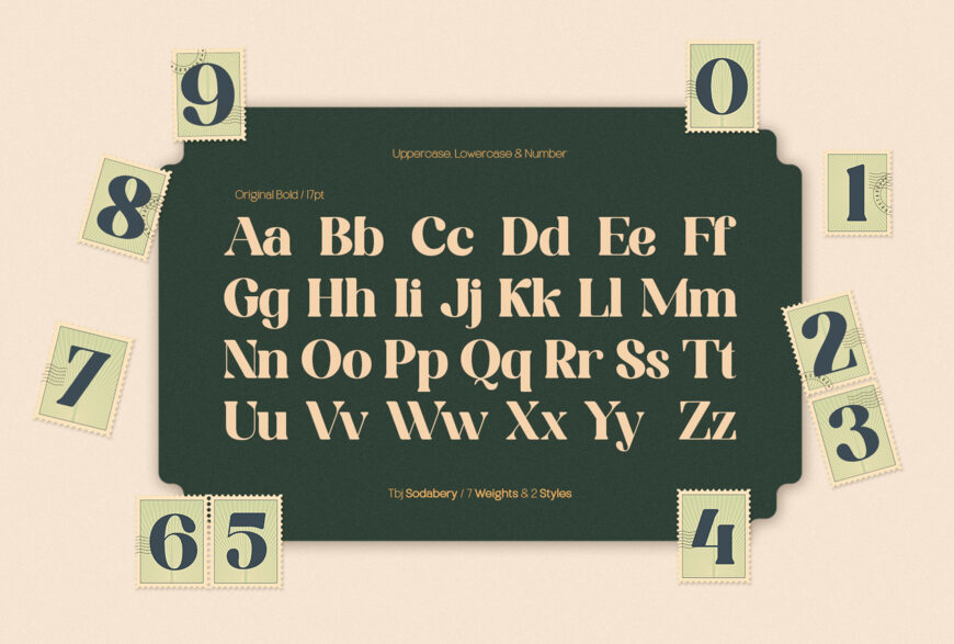 Tbj Sodabery Font Family