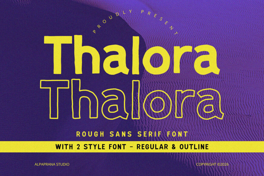 Thalora Font
