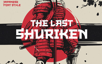 The Last Shuriken Font