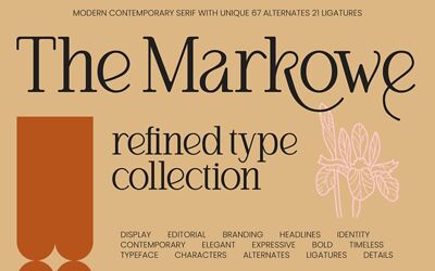 The Markowe Font