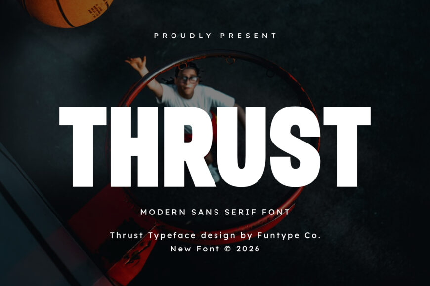 Thrust Font