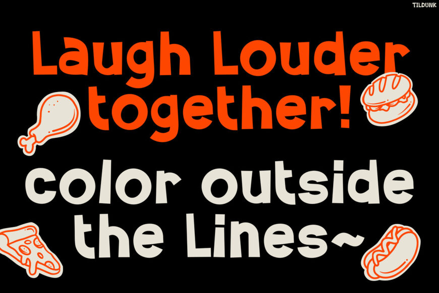 Tildunk Font