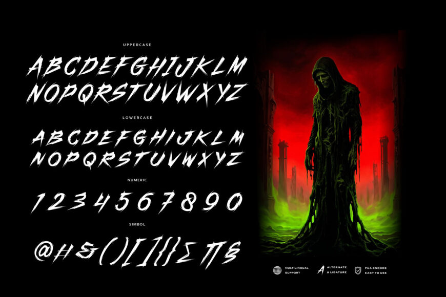 Trash Brutal Font