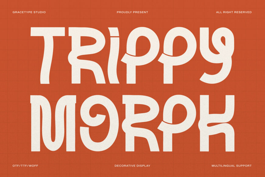 Trippy Morph Font