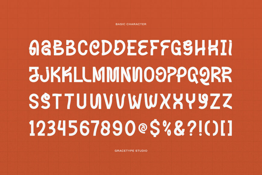 Trippy Morph Font
