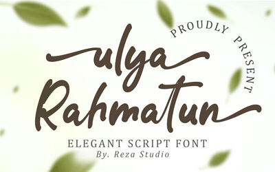 Ulya Rahmatun Font