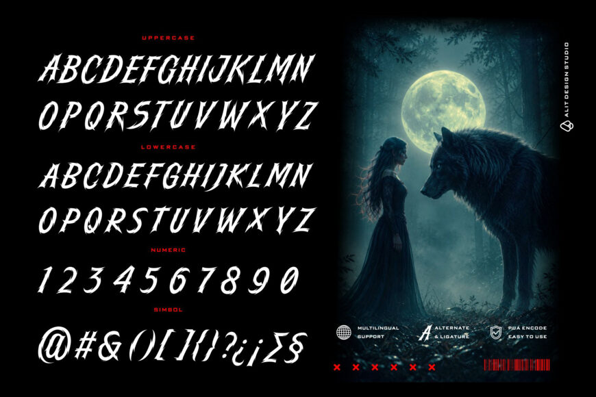 Vandals Slash Font
