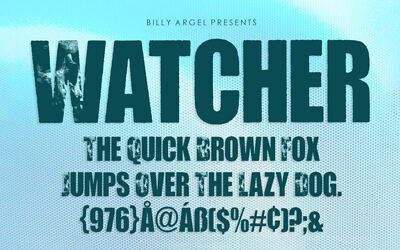 Watcher Font