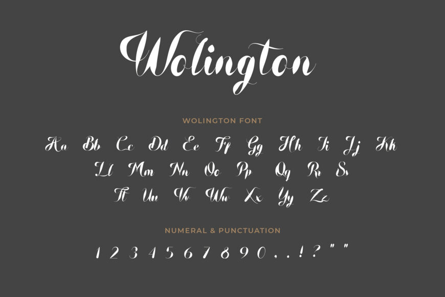Wolington Font