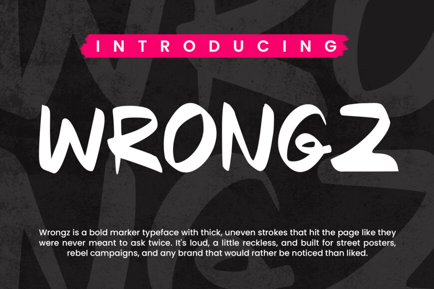 Wrongz Font