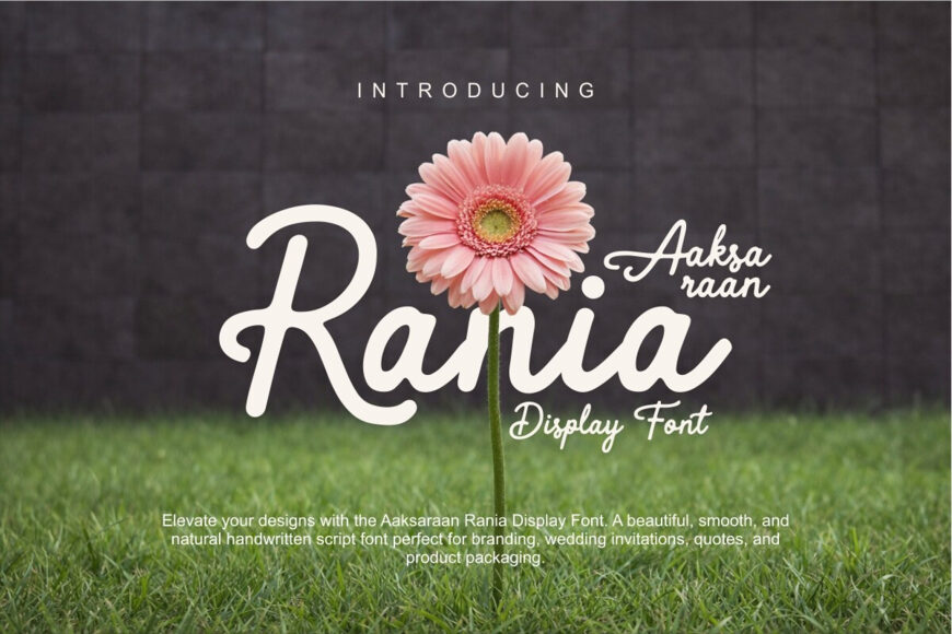 Aaksaraan Rania Font