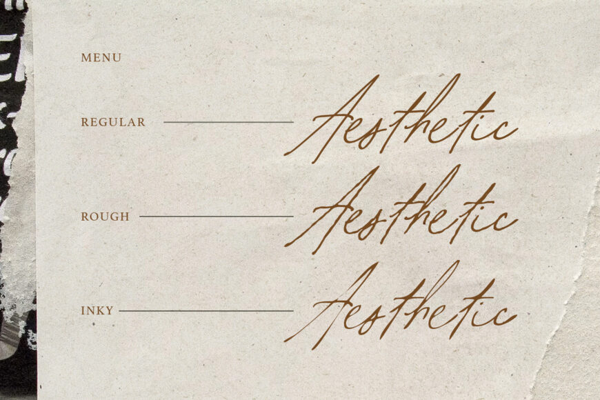 Aesthetic Shine Font