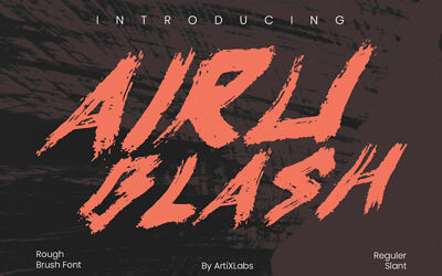 Airu Blash Font