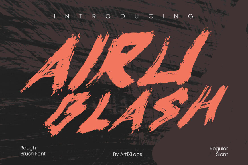 Airu Blash Font