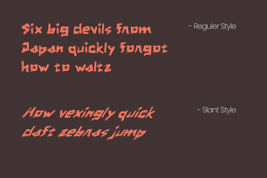 Airu Blash Font