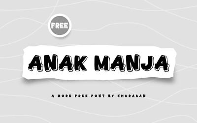 Anak Manja Font
