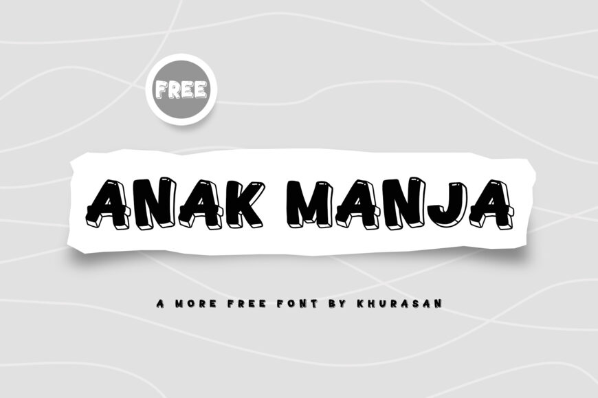 Anak Manja Font
